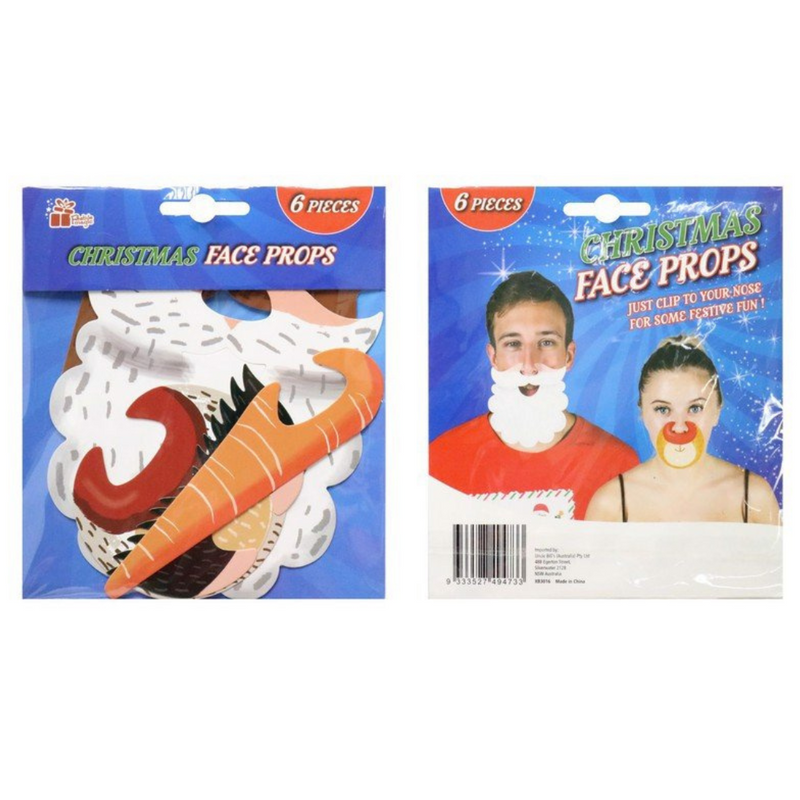 Ronis Photo Booth Face Props 6pc