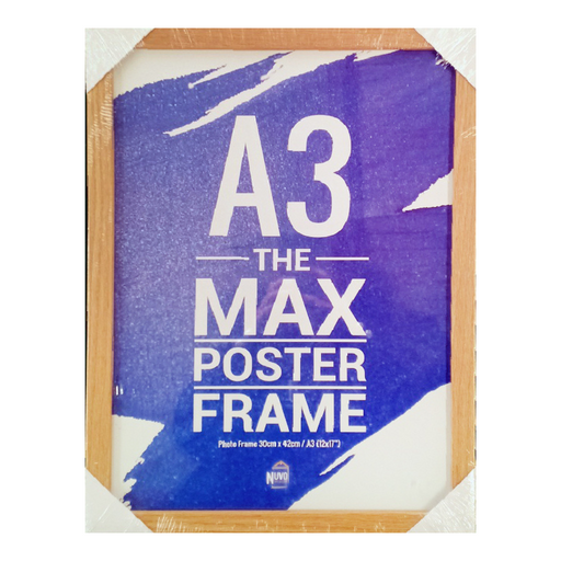 Ronis Photo Frame Max Poster Frames 30x42cm A3 Natural
