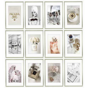 Ronis Photo Frame A3 Matted to A4 With a Champagne Frame Assorted