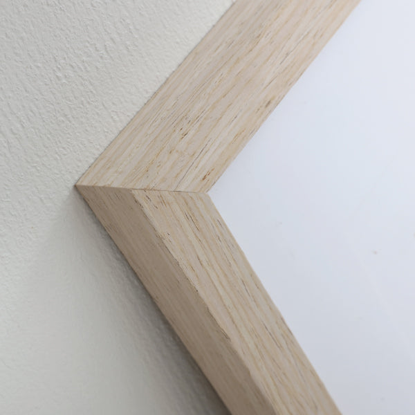 Photo Frame Double Matted Chester in light wood finish, size 25.4x30.5cm, with double mat border for a gallery-style display