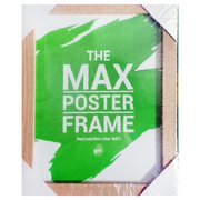 Ornate 100% timber photo frame 20x25cm natural wood with glass front decorative picture frame – thumbnail