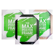 Ornate 100% timber photo frame 20x25cm white with glass front decorative 8x10 picture frame – thumbnail