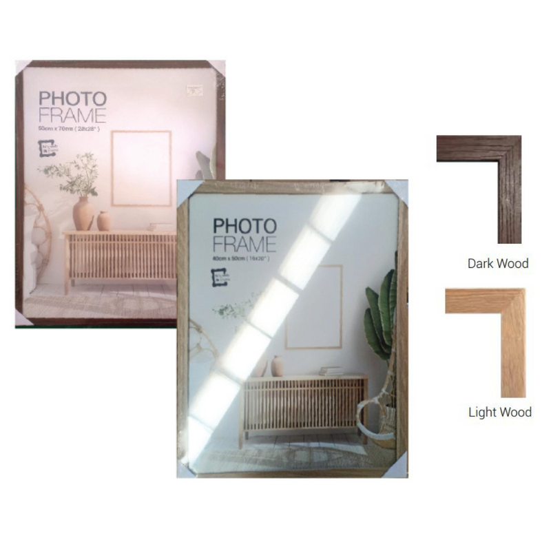 Ronis Photo Frame Raddison Dark Brown Light Brown Mixed MDF 50x70cm Assorted