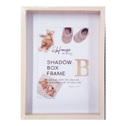 A3 natural shadow box photo frame 29.7x42cm deep box frame for keepsakes and memorabilia – thumbnail