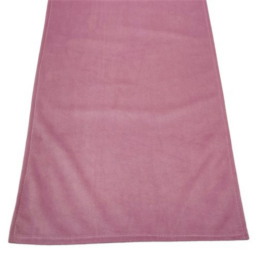 Ronis Pink Velour Table Runner 33cmx2M