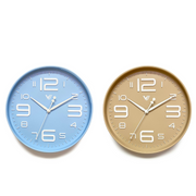 Ronis Piper 3D Art Numbers Wall Clock 31x31x4.5cm Assorted