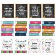 Ronis Plaque Teacher Appreciation with Stand Designs 14x12x0.9cm Assorted