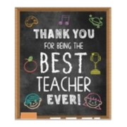 Ronis Plaque Teacher Appreciation with Stand Designs 14x12x0.9cm Assorted