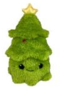 Ronis Plush Christmas Tree 20cm