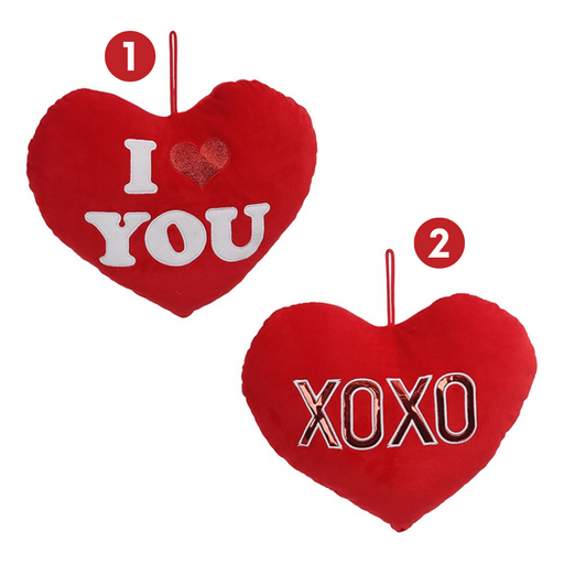 Ronis Plush Heart 36cm 2 Asstd