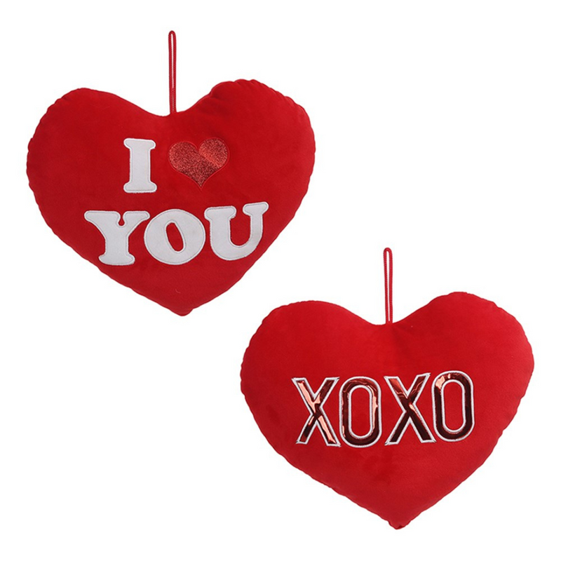 Ronis Plush Heart 36cm 2 Asstd