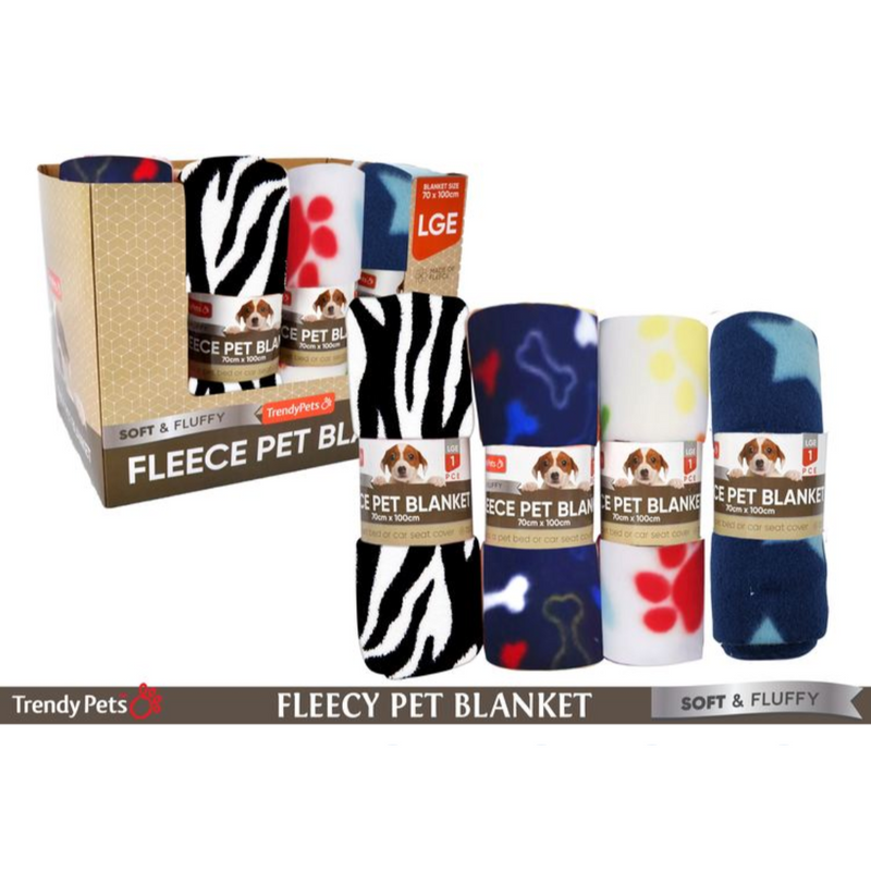 Polar Fleece Pet Blanket 70x100cm