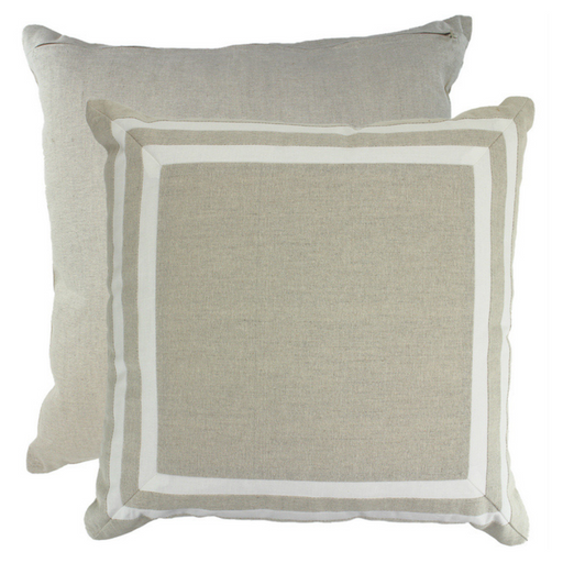 Ronis Pollex Linen Cushion 50x50cm Beige
