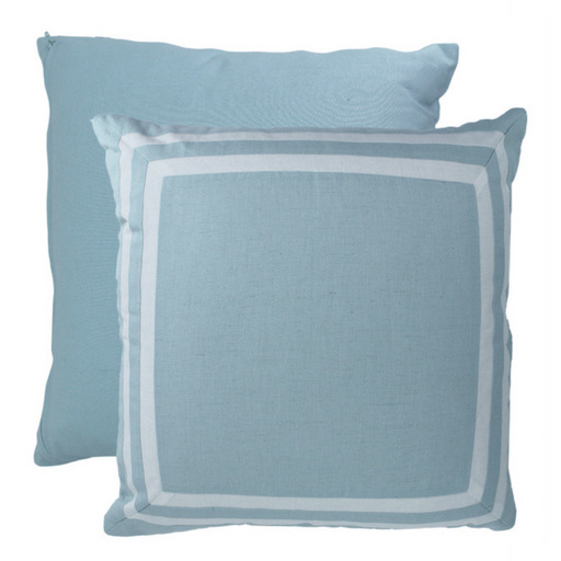 Ronis Pollex Linen Cushion 50x50cm Light Blue