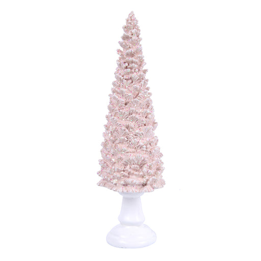 Ronis Polyresin Tree 24cm Pink