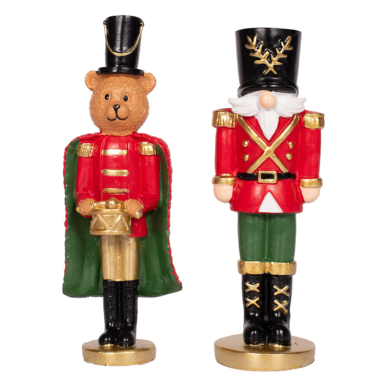 Ronis Polyresin Nutcrackers 14x5cm Assorted