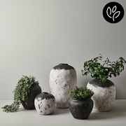 Ronis Pot Trevi Antique White Bro 60cmhx38cmd