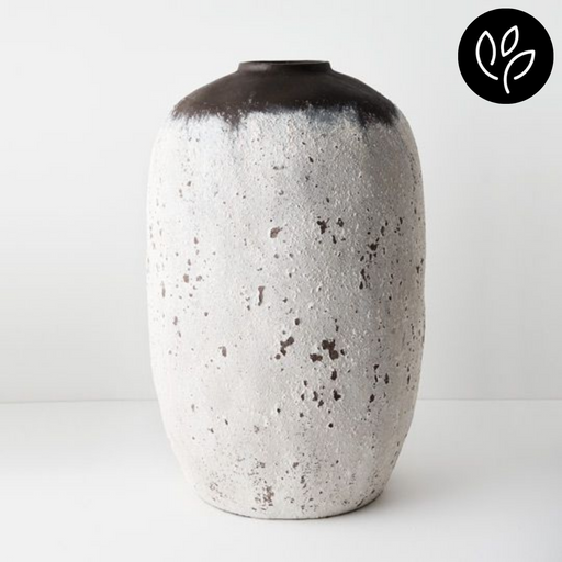 Ronis Pot Trevi Antique White Bro 60cmhx38cmd