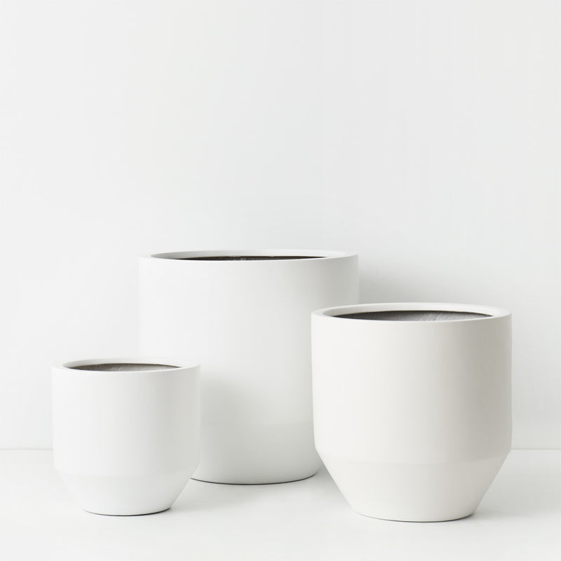 Pot Nomilo (set/3) White
