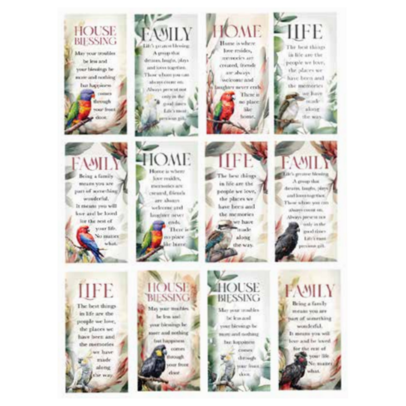 Ronis Protea Inspirational Signs 12x25x0.6cm Assorted