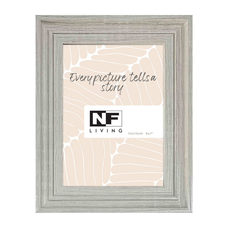 Punny frame 13x18cm cream neutral photo frame for portraits prints and home décor