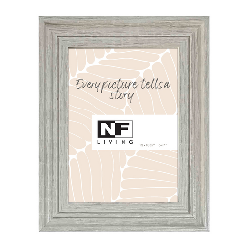 Punny frame 13x18cm cream neutral photo frame for portraits prints and home décor