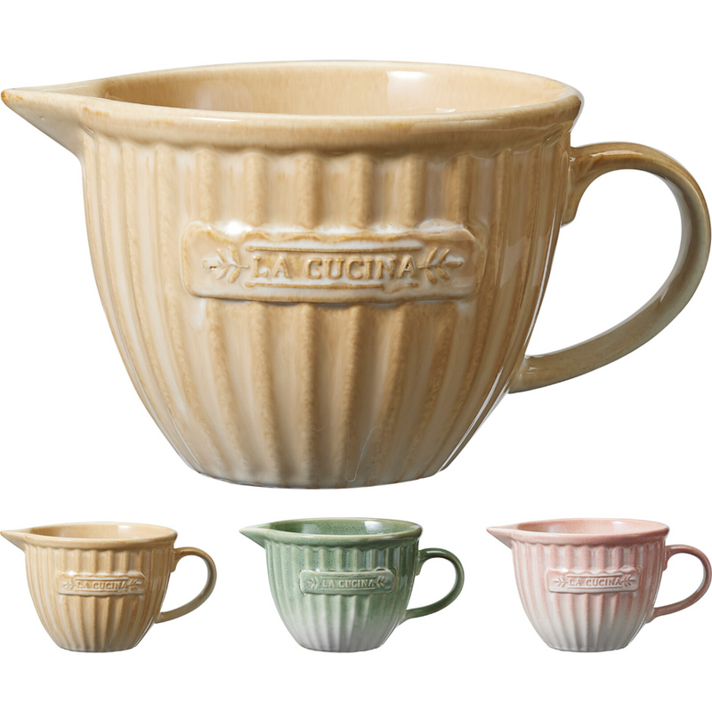 mixing bowl in 3 assorted styles