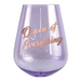 Ronis Queen Of Everything Stemless Glass 13cm 600ml 2pk