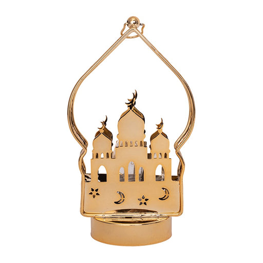 Light up metal table centerpiece