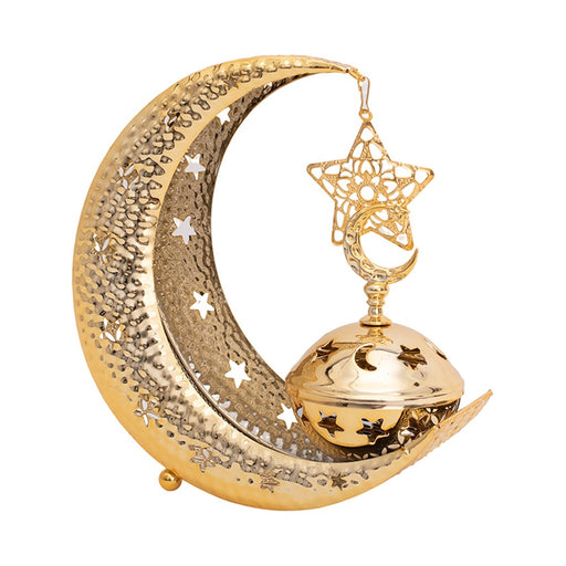 Metal incense burner holder large