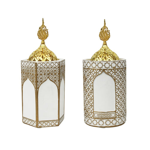 Incense burner with Ramadan design assorted