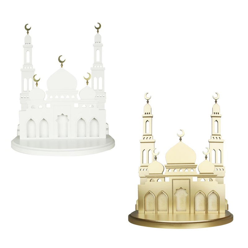 Wooden mosque skyline silhouette decor assorted