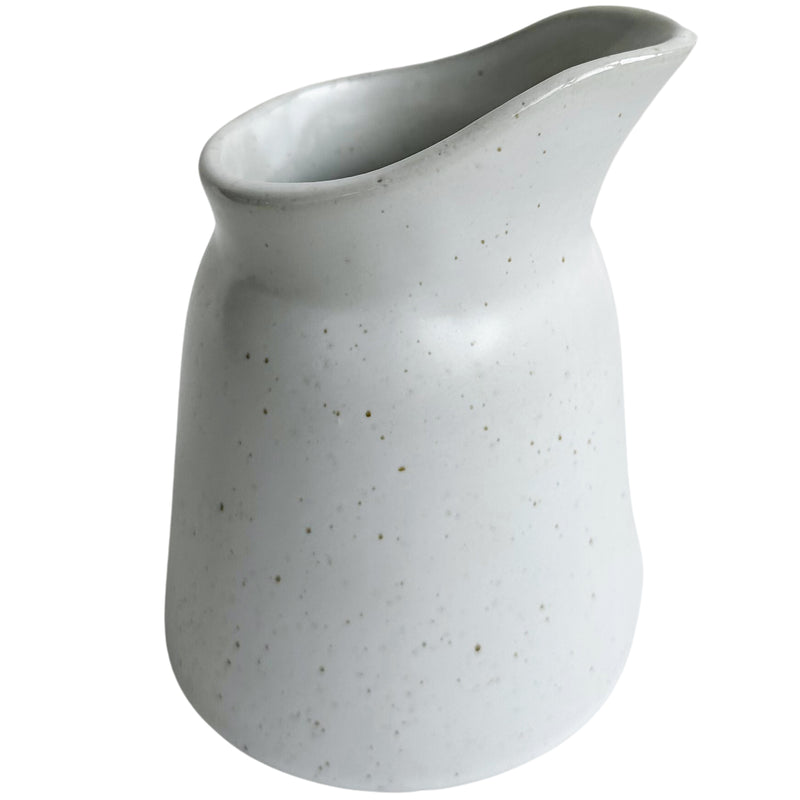 Ivory ceramic sauce jug