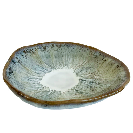 Small jade green dip or snack dish