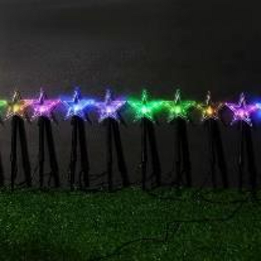 Ronis RGB LED Christmas Stake Lights 6 Star Smart Wi-Fi