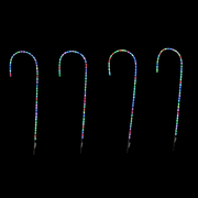 Ronis RGB Lightshow Candy Cane Stakes 4pc