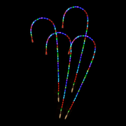 Ronis RGB Lightshow Candy Cane Stakes 4pc