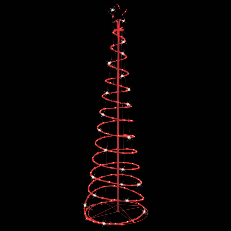 Ronis RGB Lightshow Spiral Tree 180cm Assorted