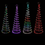 Ronis RGB Lightshow Spiral Tree 180cm Assorted