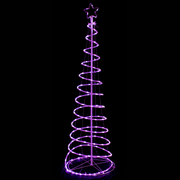 Ronis RGB Lightshow Spiral Tree 180cm Assorted