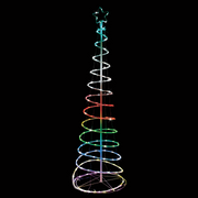 Ronis RGB Lightshow Spiral Tree 180cm Assorted