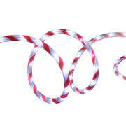 10 m red and white candy cane rope light connectable