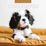 2027 square wall calendar featuring cute puppies – thumbnail