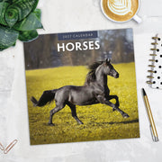2027 Square Wall Calendar Horses image 5 – thumbnail