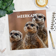 2027 Square Wall Calendar Meerkats image 5 – thumbnail