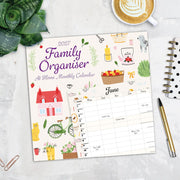 2027 Square Wall Calendar Family Organiser - At Home image 5 – thumbnail