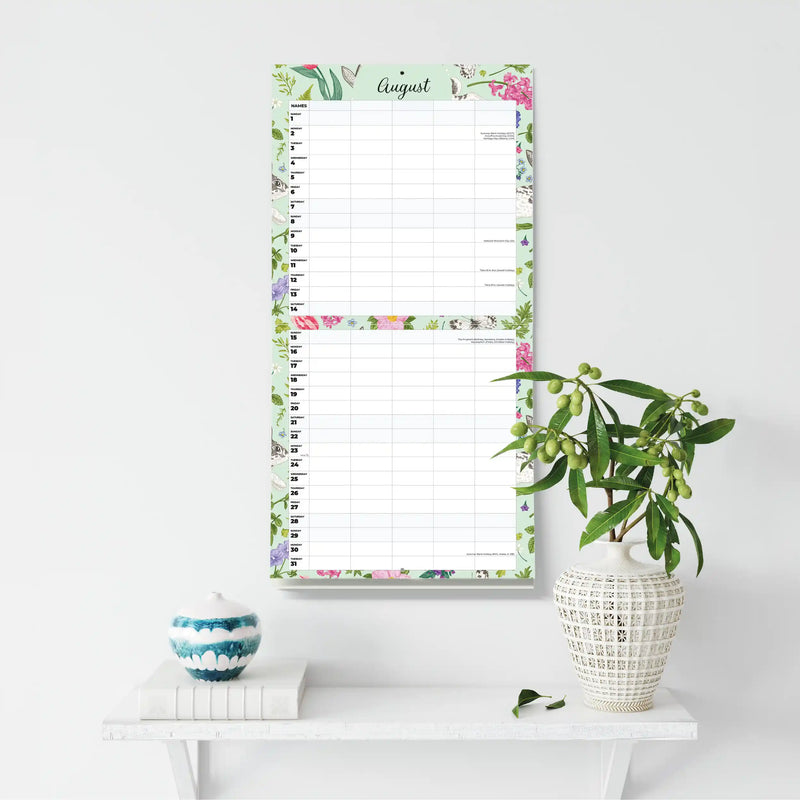 2027 Square Wall Calendar Family Organiser - Nature image 6