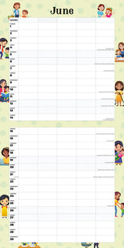 2027 Square Wall Calendar Mum's Busy Day image 4 – thumbnail