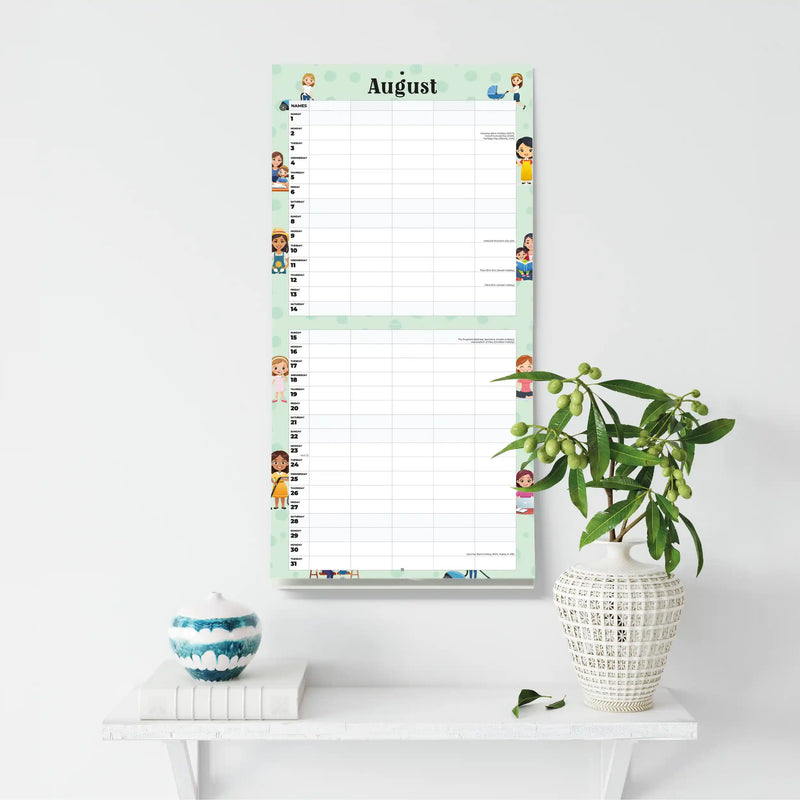 2027 Square Wall Calendar Mum's Busy Day image 6