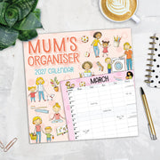 2027 Square Wall Calendar Mum's Organiser image 5 – thumbnail